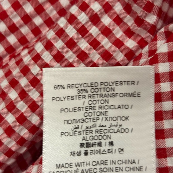 Doen Belline Dress in Rouge La Maddalena Gingham - Picture 7 of 7